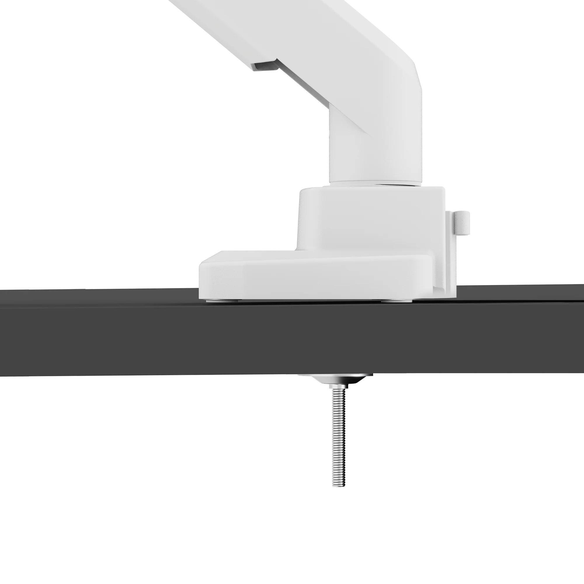 PS2S White Heavy-Duty Single Monitor Arm Mount - Certified Refurbished - Image 9