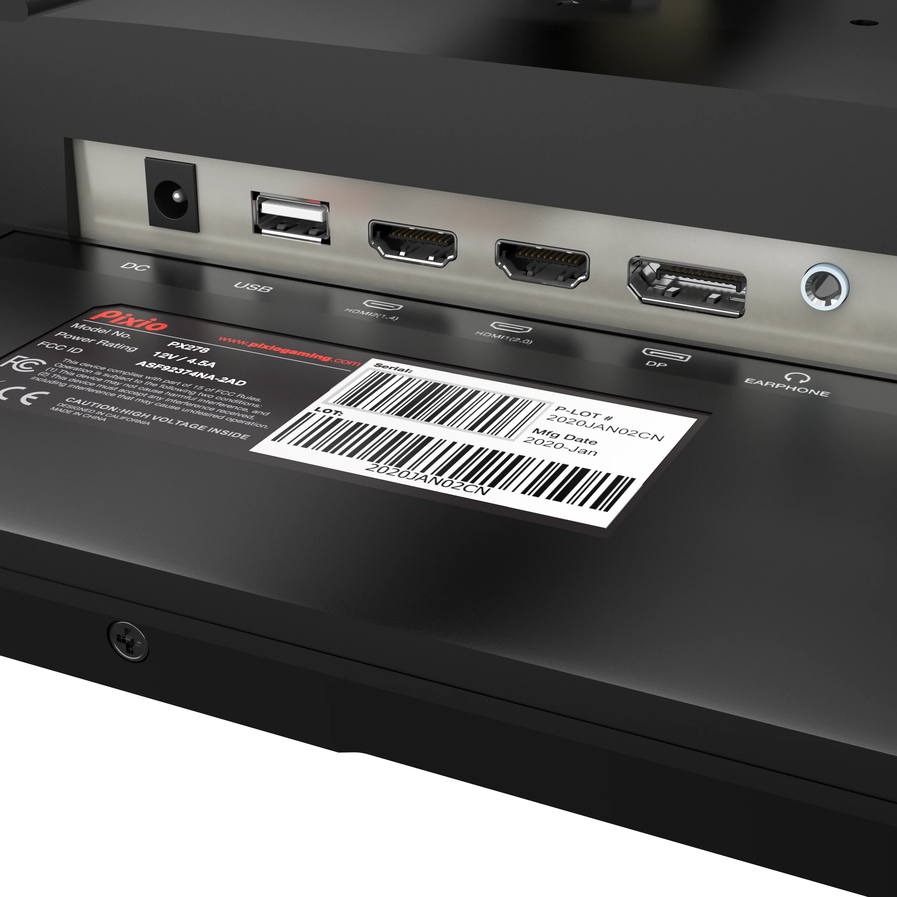 PX278 Gaming Monitor 27in - Certified Refurbished - Image 5