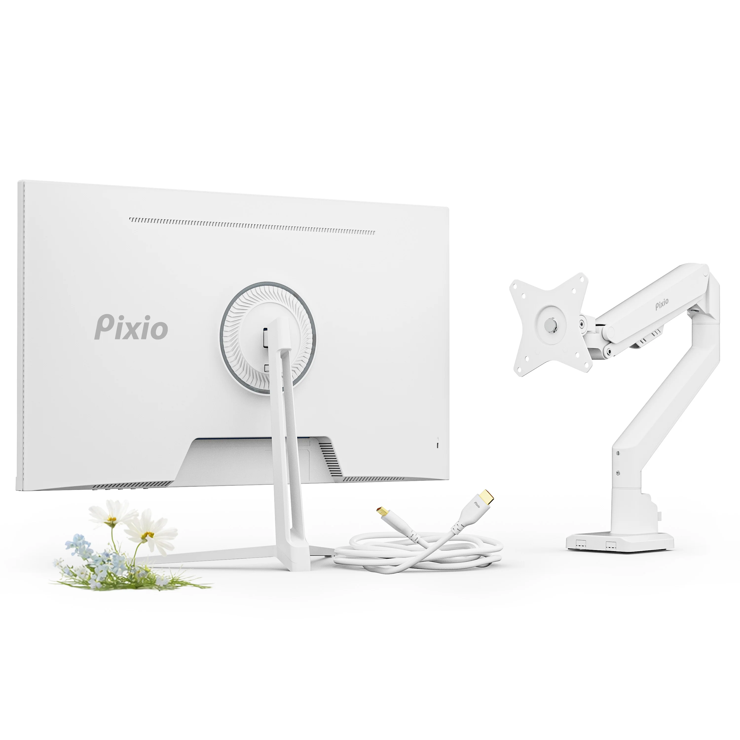 PX27U Wave Bundle: Includes Monitor Arm + Accessories - Image 7
