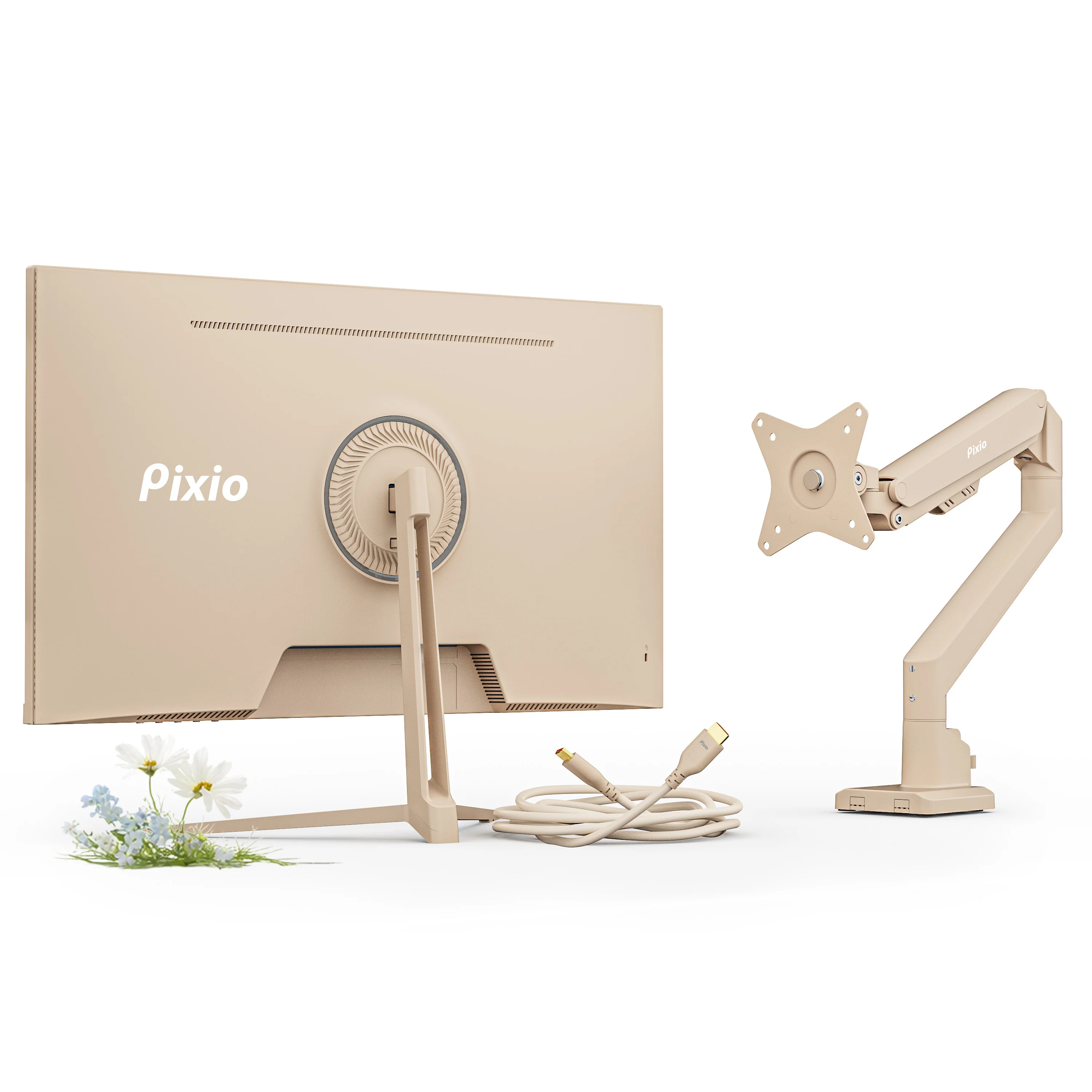PX27U Wave Bundle: Includes Monitor Arm + Accessories - Image 6