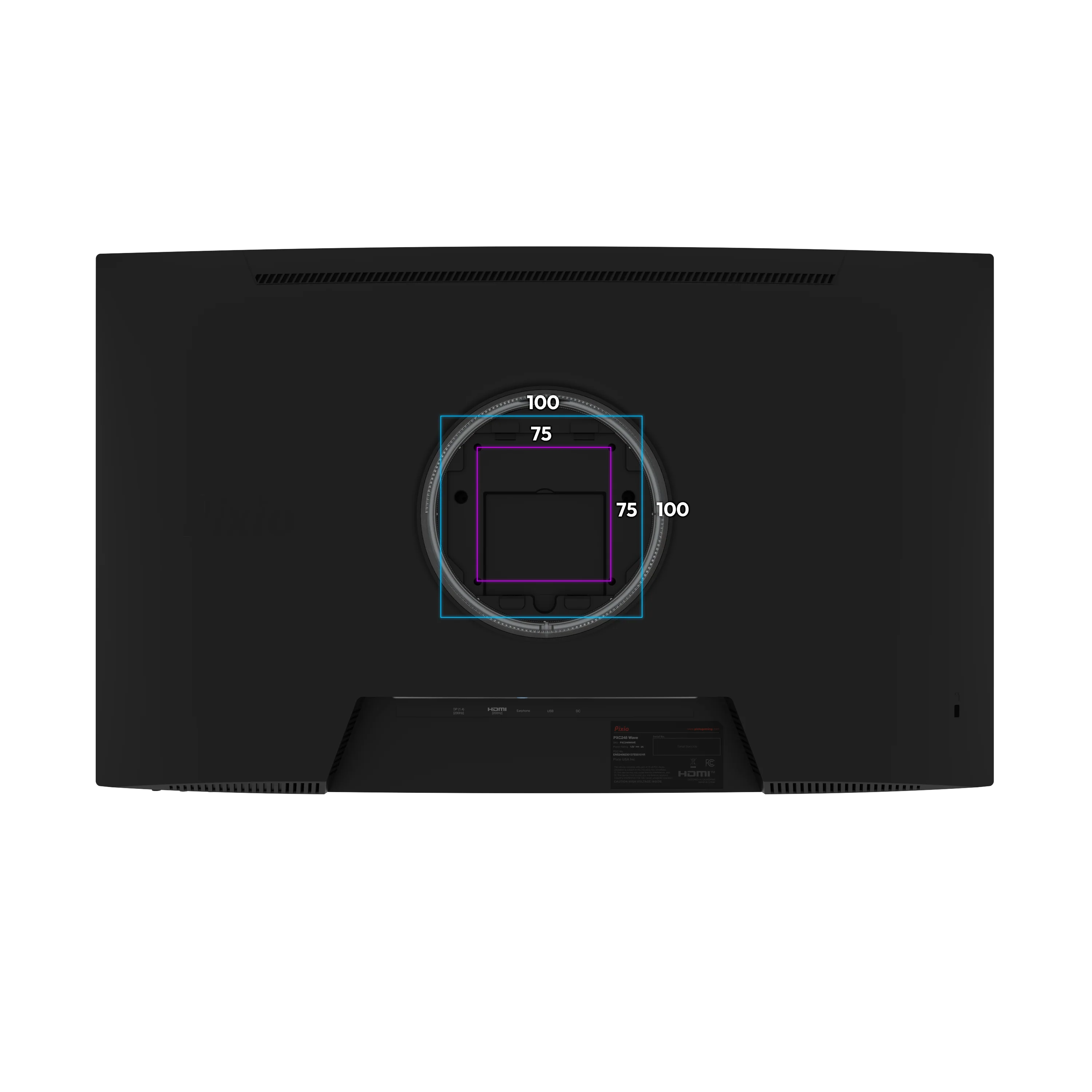 PXC248 Wave 24-inch Curved Gaming Monitor - Certified Refurbished - Image 10