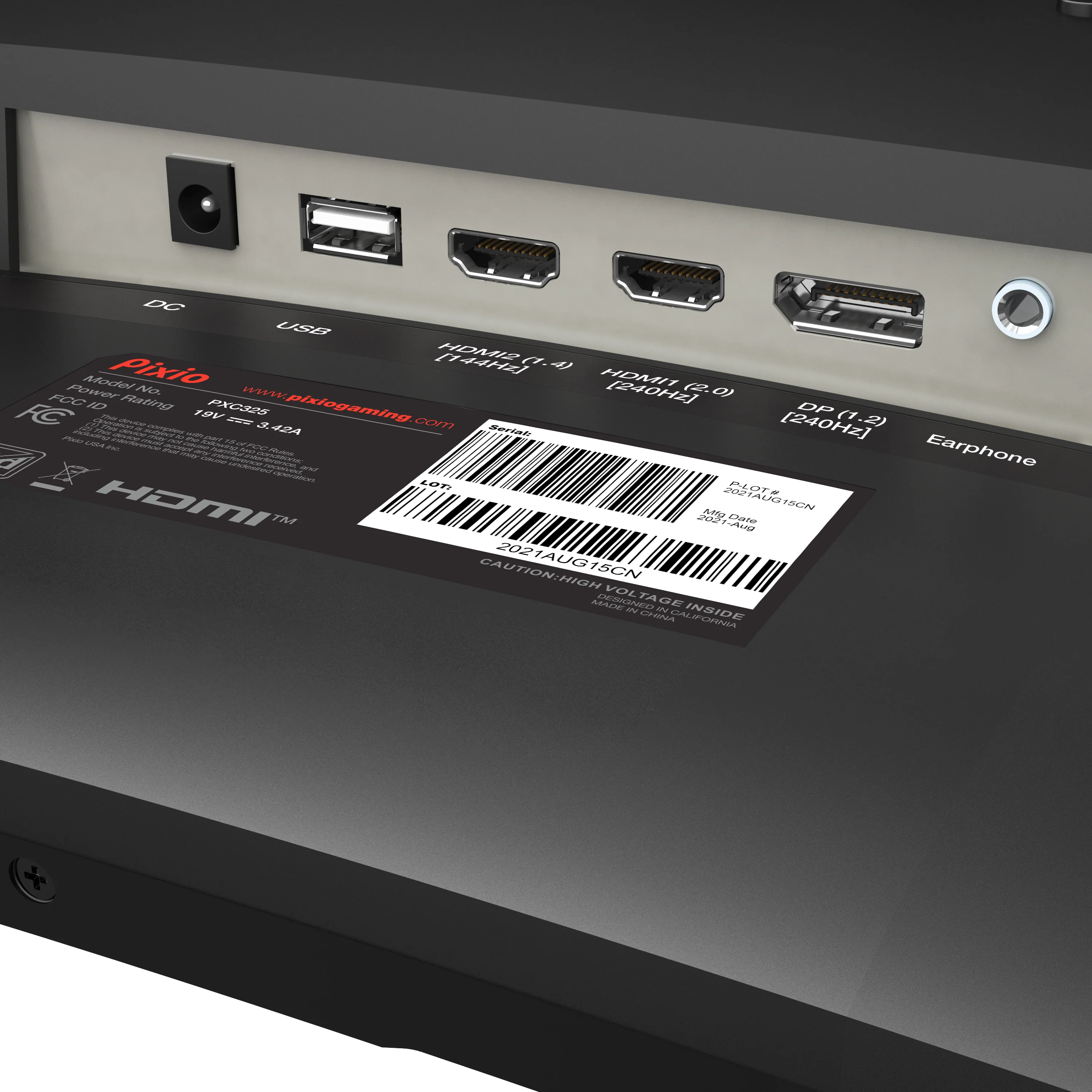 PXC279 Curved Gaming Monitor - Image 8